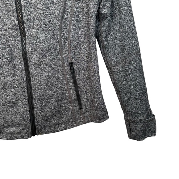 Lululemon Define Jacket Heathered Grey Zip Front Size 14 Athleisurecore - Picture 4 of 15